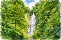 くろくまの滝（青森県鯵ヶ沢町）｜見どころ・アクセス・絶景ポイントを紹介