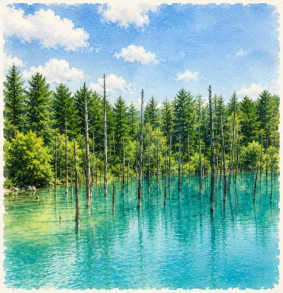 青い池（北海道）｜見どころ・アクセス・絶景ポイントを紹介