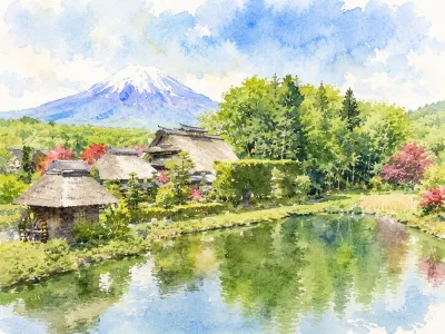 忍野八海（山梨県）｜富士山の伏流水が生み出す絶景と世界遺産の価値を紹介