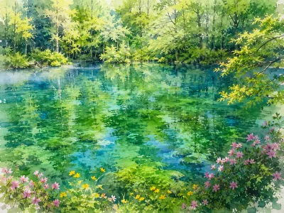 竜ヶ窪（新潟県）｜日本名水百選の湧水池・見どころ・アクセスを紹介