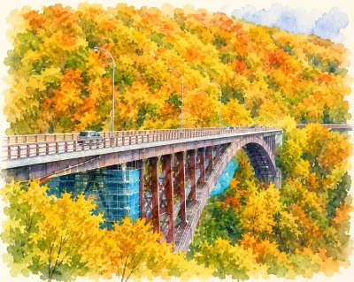 城ヶ倉大橋（青森県）｜日本一のアーチ橋が誇る絶景と見どころを紹介
