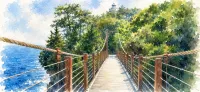 門脇つり橋（静岡県）｜絶景ポイント・アクセス・見どころを紹介