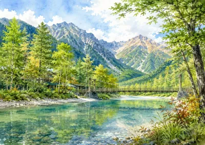 上高地の絶景4選｜大正池・河童橋を巡る1泊2日モデルコース