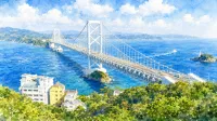 大鳴門橋（徳島県）｜世界的な渦潮の上に架かる長大吊橋の特徴とアクセス