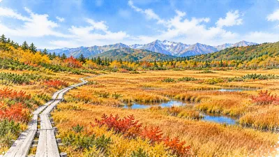 ロープウェイで標高1,900mへ｜栂池自然園の湿原を歩く旅