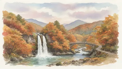 法体の滝（秋田県 由利本荘市）｜見どころ・アクセス・絶景ポイントを紹介