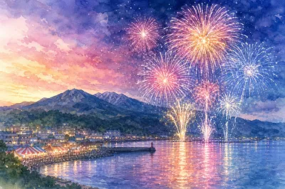第22回 港まつり 能代の花火｜開催期間2026年7月18日(土)