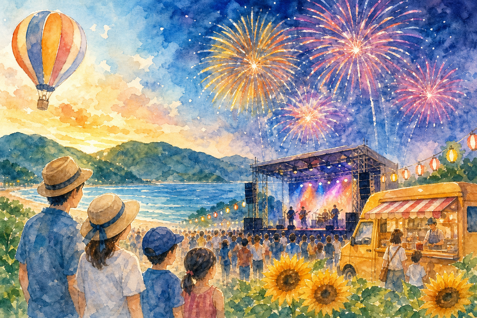 2026年夏の福井で注目!SUMMER FESTA MIHAMA(夏フェスタ美浜)完全ガイド|7/18開催・花火×音楽の魅力とは?