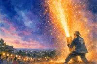 愛宕山手筒花火開催期間2026年7月18日(土)