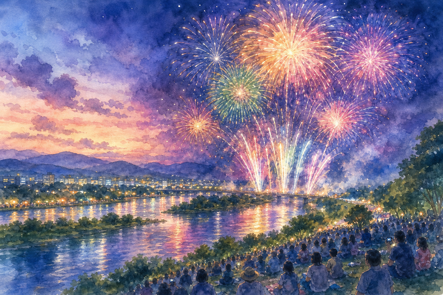 第48回ふくしま花火大会(福島県)|2026年開催期間・時間・見どころを詳しく紹介