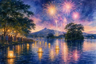 第117回 大沼湖水まつり花火大会（北海道）｜2026年7月26日開催情報・見どころを紹介
