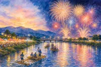 二市一ヶ村日橋川「川の祭典」花火大会（福島県）｜2026年開催情報・見どころ・アクセスを紹介