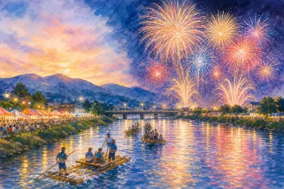二市一ヶ村日橋川「川の祭典」花火大会（福島県）｜2026年開催情報・見どころ・アクセスを紹介