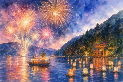 芦ノ湖夏まつりウィーク 湖水祭花火大会（神奈川県）｜2026年7月31日開催情報