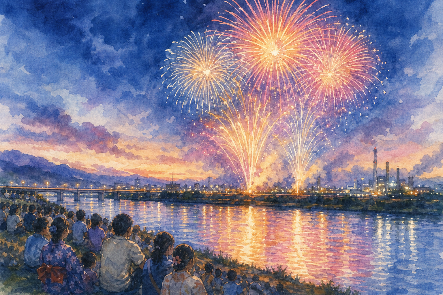 第69回にいはま納涼花火大会(愛媛県)|2026年7月31日開催の四国最大級の花火を徹底解説