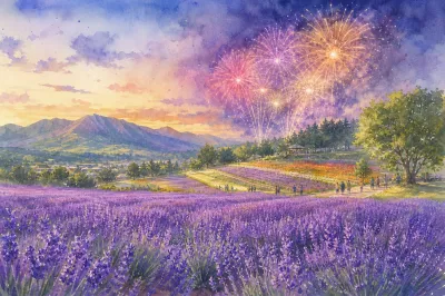 第43回 なかふらのラベンダーまつり＆花火大会（北海道）｜2026年8月1日開催情報