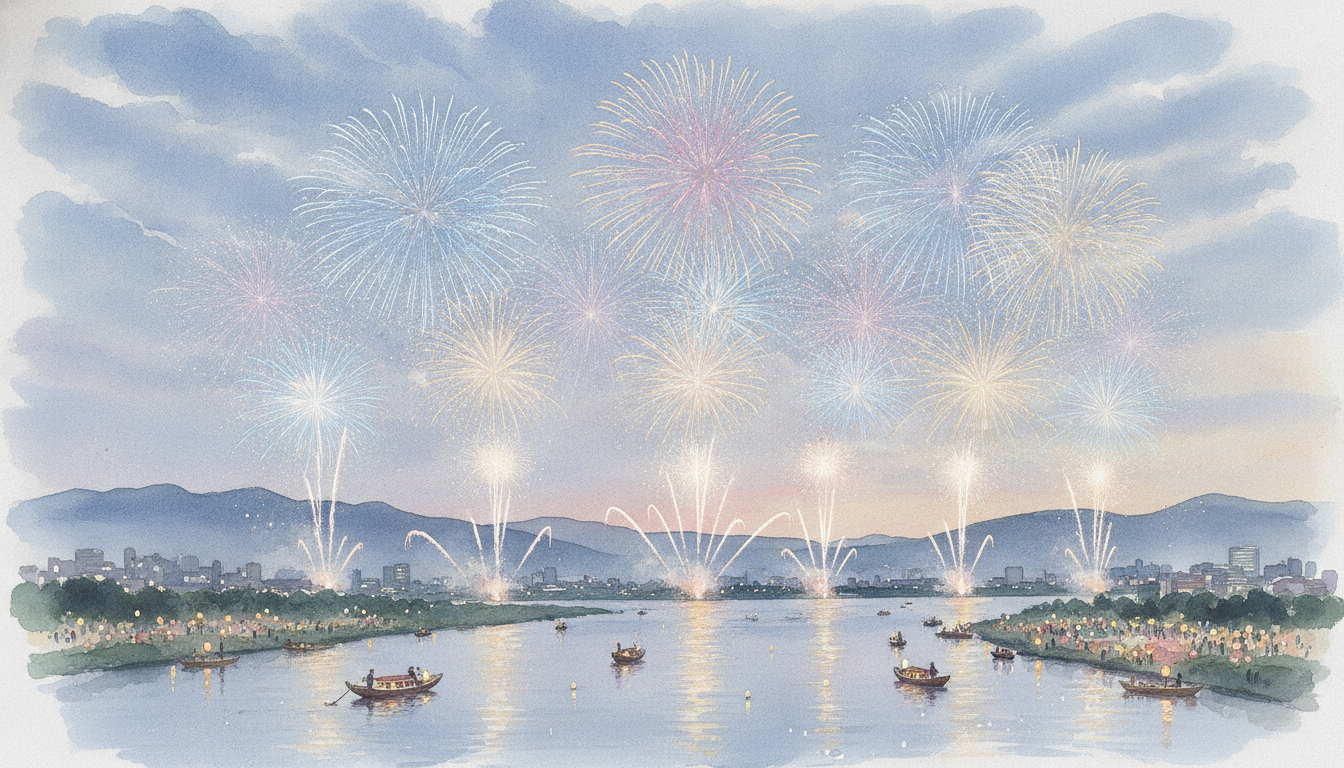 第367回 筑後川花火大会(福岡県久留米市)|2026年8月5日開催情報・見どころ・アクセスを詳しく解説