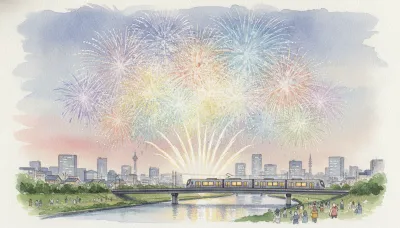 2026うつのみや花火大会（栃木県）｜20周年記念大会の開催概要とアクセス方法を解説