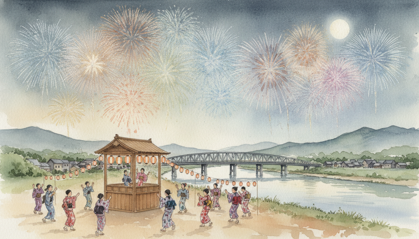 第44回 足寄ふるさと盆踊り・両国花火大会(北海道)|2026年8月15日開催情報・見どころ・アクセスを紹介