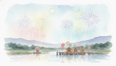 鶴市花傘鉾祭花火大会（大分県）｜2026年開催情報・見どころ・アクセスを紹介