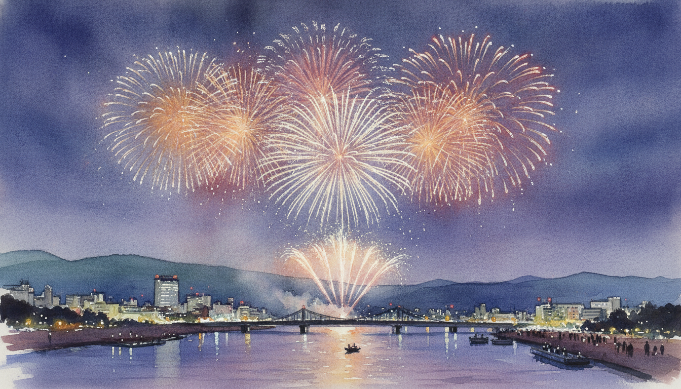 第23回 釧路大漁どんぱく花火大会(北海道)|2026年開催情報と見どころを紹介