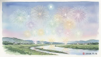 第59回 常総きぬ川花火大会（茨城県）｜2026年9月12日開催・見どころ・アクセス情報を紹介