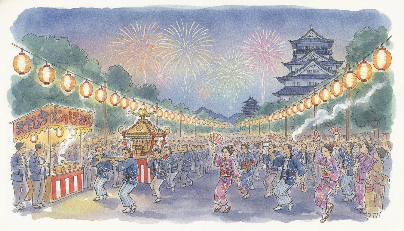 わっしょい百万夏まつり2026（福岡県）｜WASSHOI FIREWORKS開催日程・見どころ・アクセスを紹介