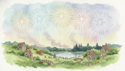 ドイツの森 ミュージック花火大会（岡山県）｜2026年開催情報・見どころ・アクセスを紹介