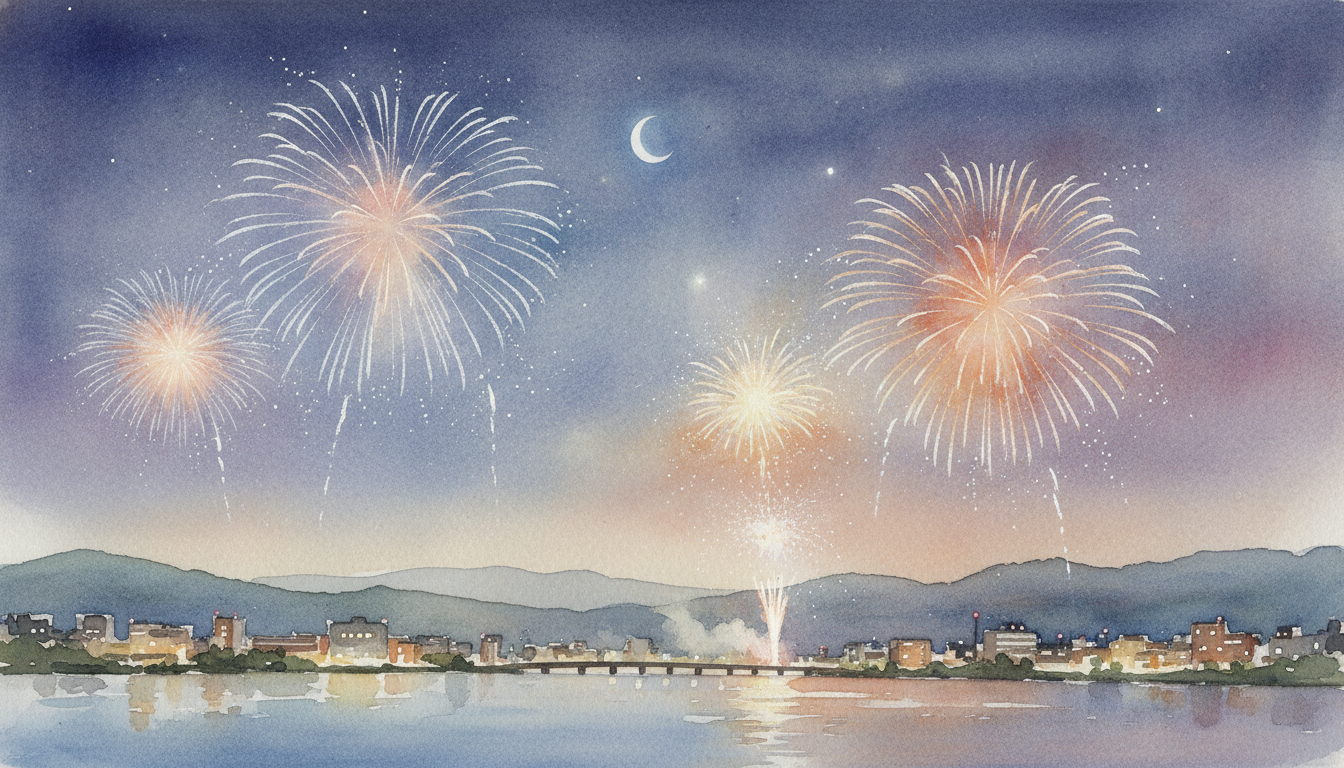第95回 土浦全国花火競技大会（茨城県）｜2026年11月7日開催・見どころ・アクセスを紹介