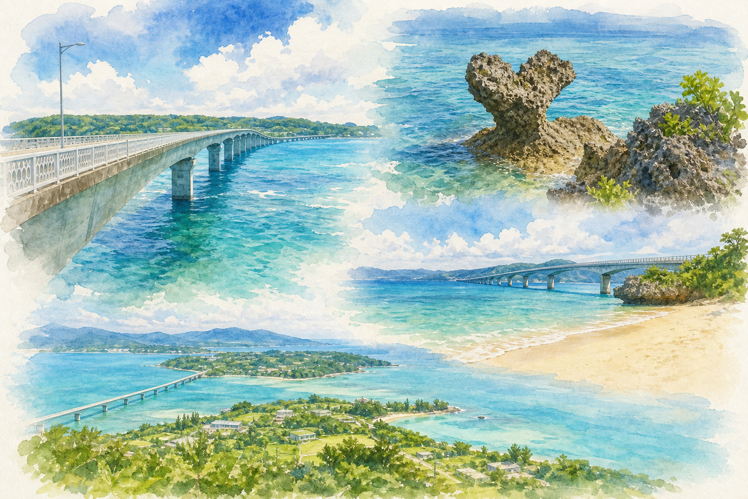 古宇利島はどんな場所?橋・浜・高台から海を巡る島