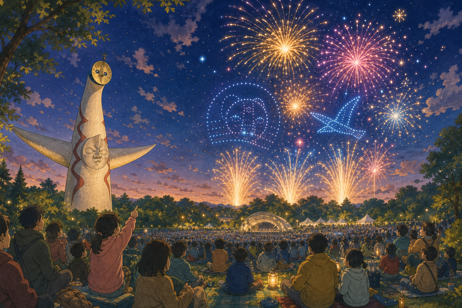 第5回 万博夜空がアートになる日2026（大阪府）｜開催概要・チケット・見どころを紹介