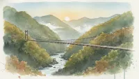 谷瀬の吊り橋（奈良県）｜日本一の長さを誇る吊り橋の見どころと歴史