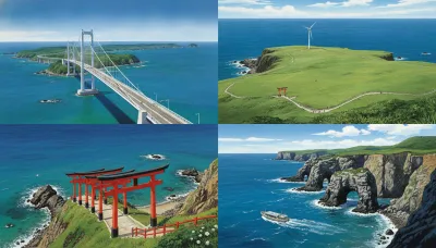 角島・長門の絶景4選｜角島大橋・元乃隅神社を巡る1泊2日モデルコース