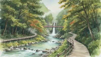 塩原渓谷（栃木県）｜箒川沿いの遊歩道と温泉が魅力の渓谷美