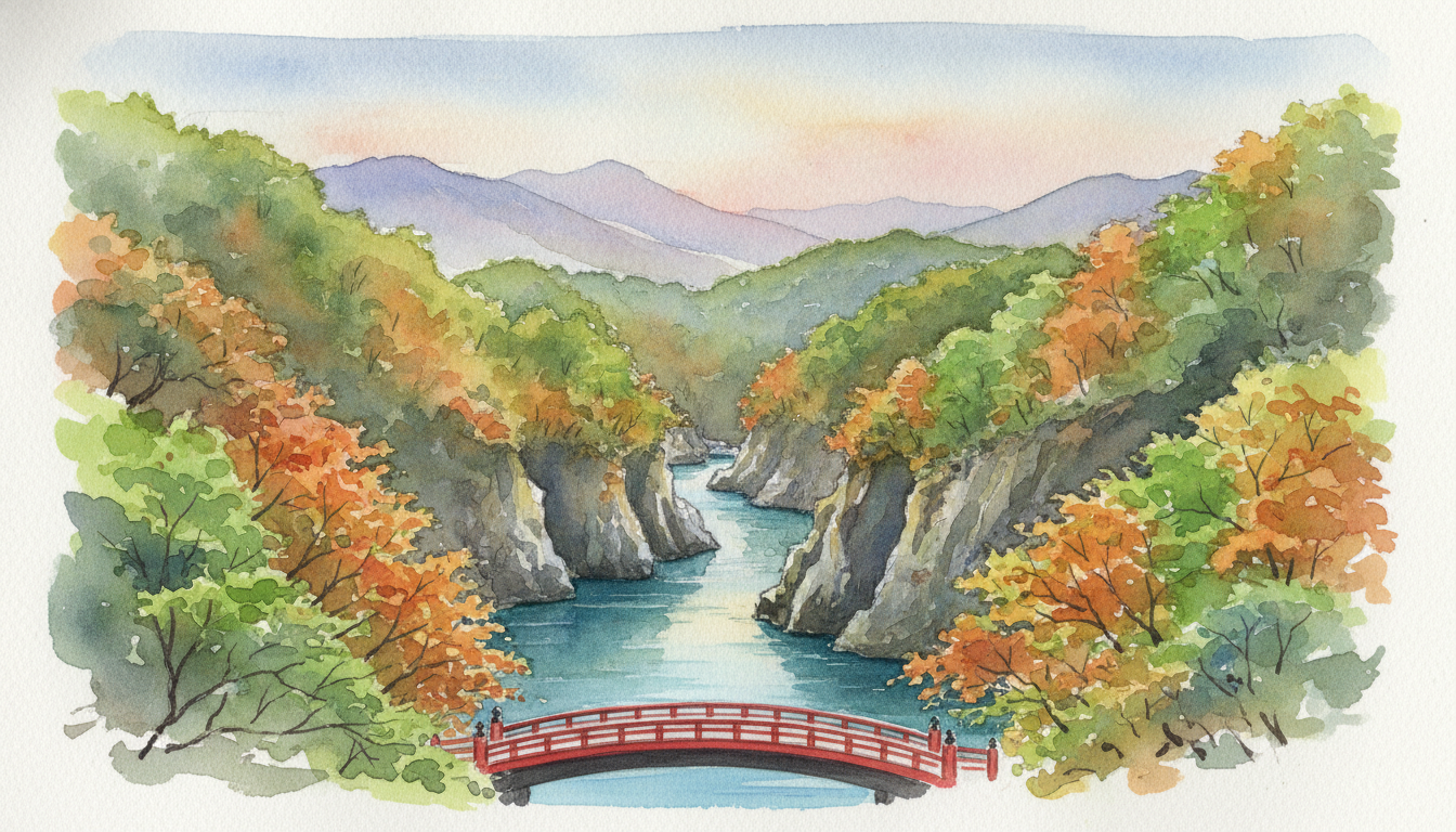 吾妻峡（群馬県）｜渓谷美と四季の見どころ・アクセス情報